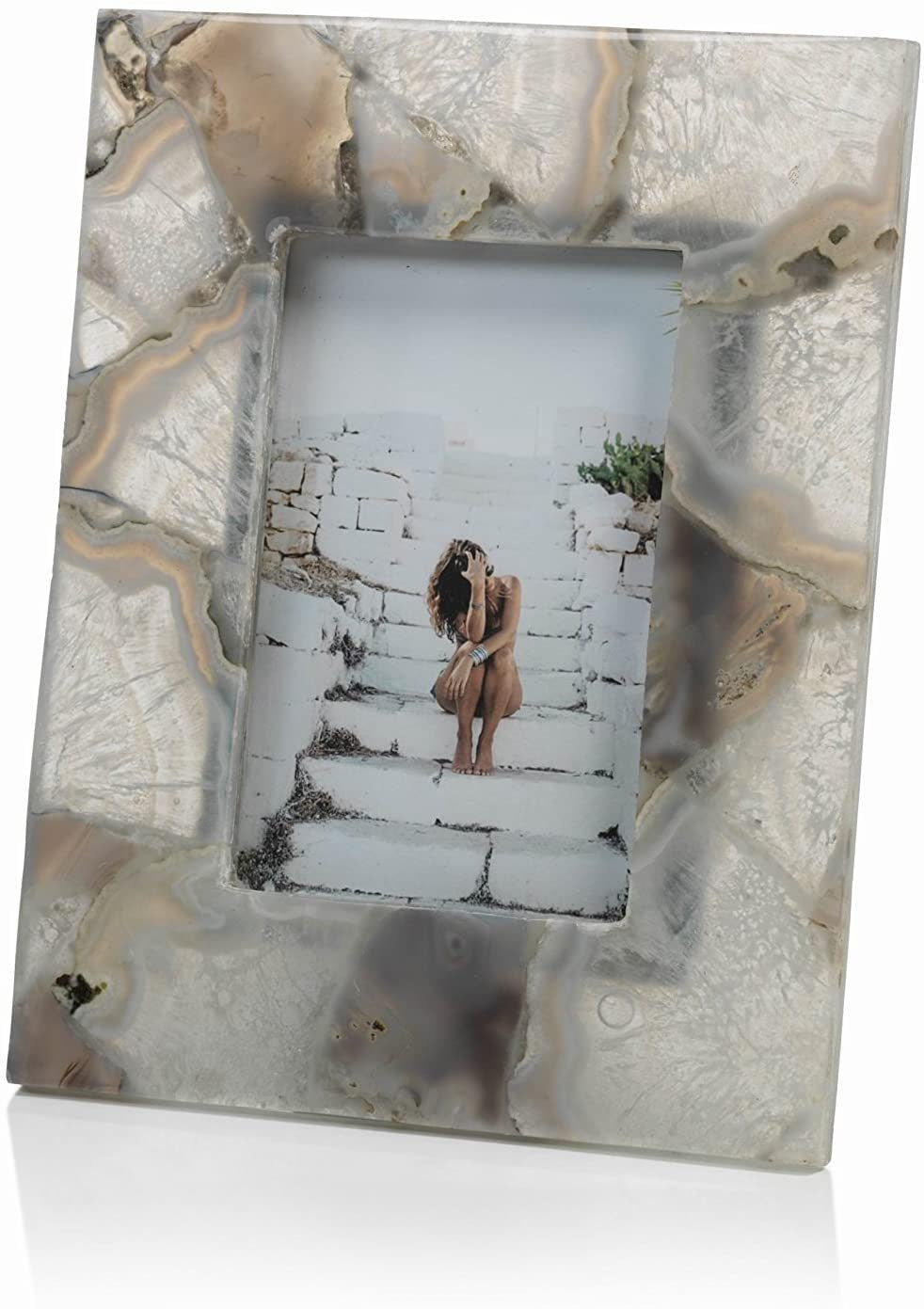 4x6 Preto Agate Photo Frame