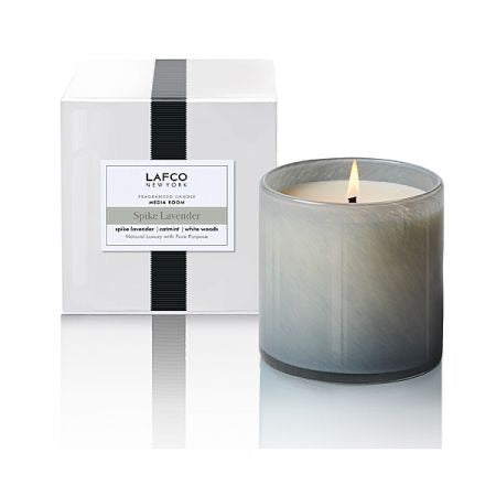 Lafco Media Room Candle 15oz/Spike Lavender