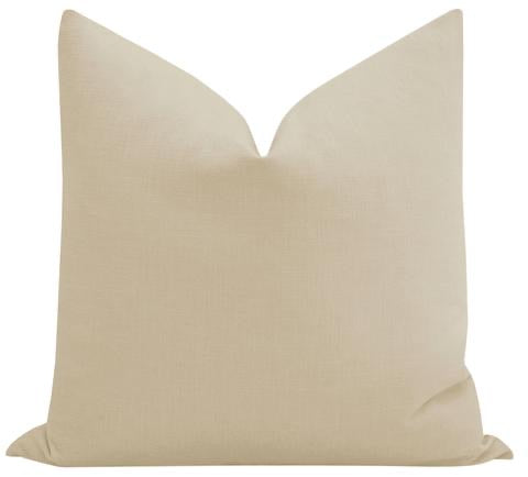 Classic Linen Stone Pillow 24”