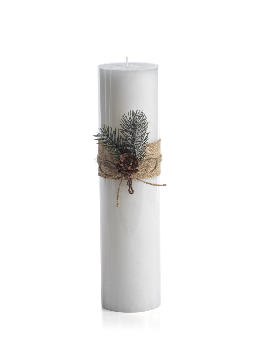 Rustic Pillar Candle/Siberian Fir