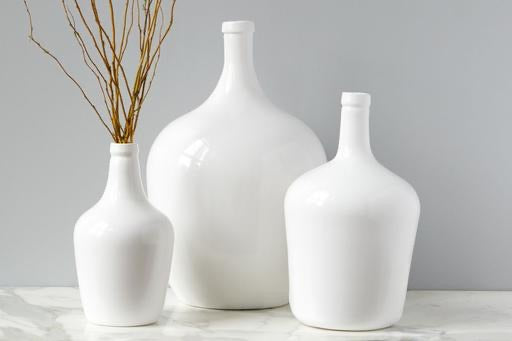 White Demijohn-LG