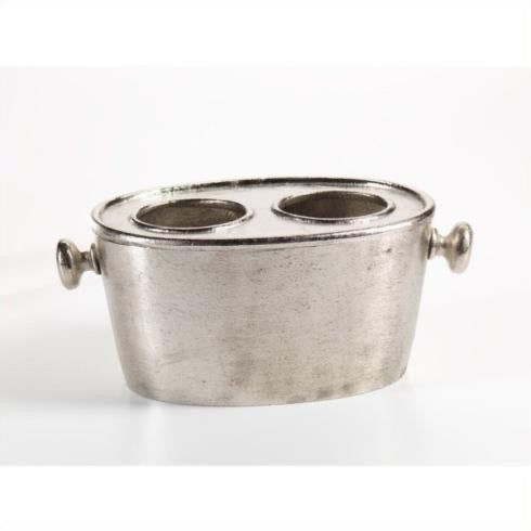 Aluminum 2 Bottle Wine Holder