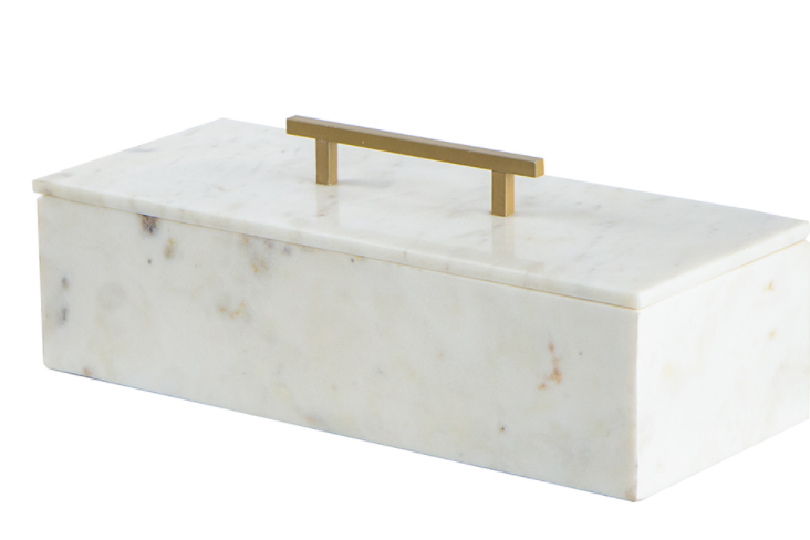 Large Box with Brass Handle