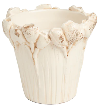 Les Fleur Ivory Cachepot