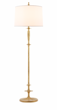 Lotus Floor Lamp in Gild