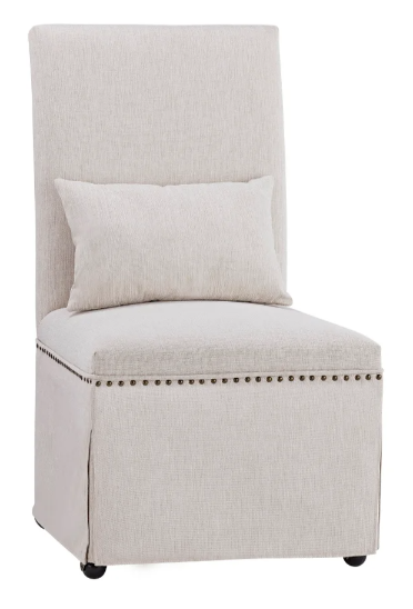 Myles Side Chair (Fresh Linen) W24*D26*H42