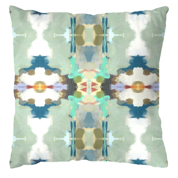 Orchid Blossom Outdoor Pillow, 22x22