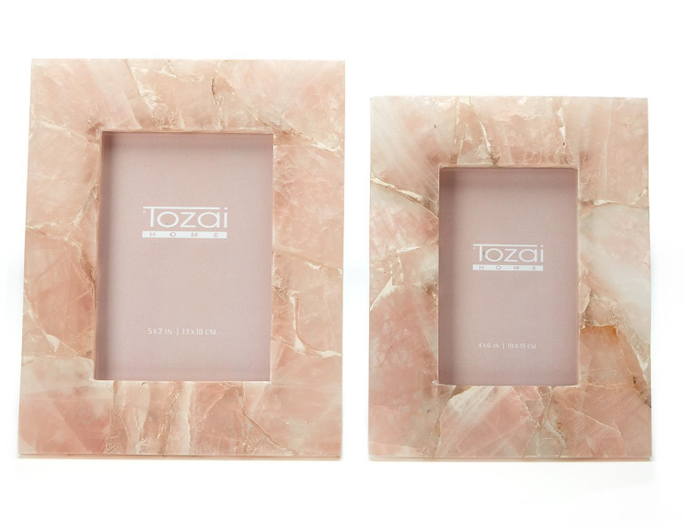 Pink Quartz Photo Frame
