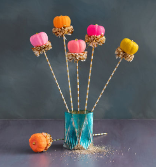 Pumpkin Magic Wand Papermache 16