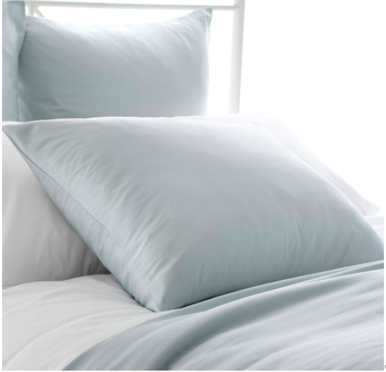 Silken Solid Euro Sham- Robin's Egg