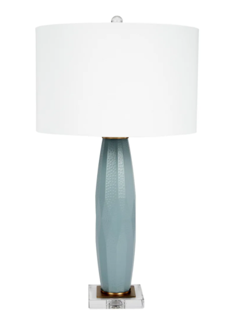 Modern Blue Glass Simmons Lamp 29