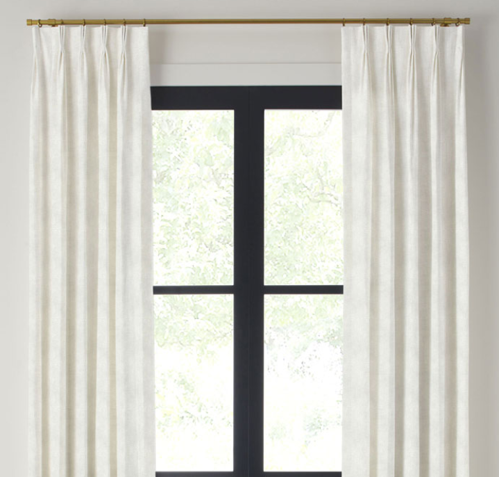 3 Finger Pinch Pleat Curtains- 96