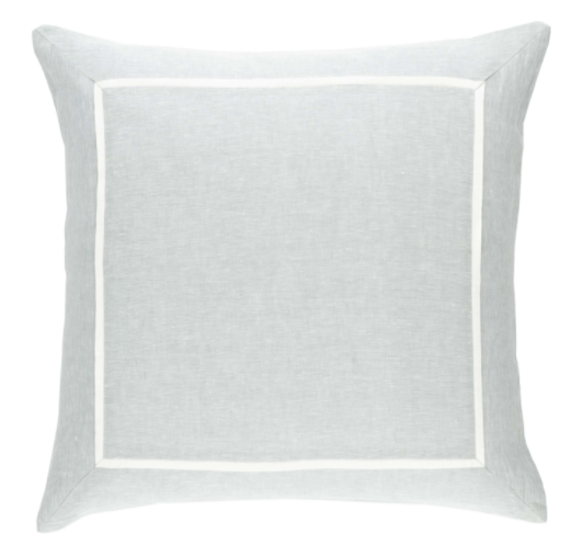 Keaton Sky Linen Euro Sham