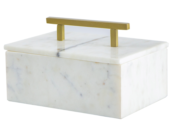 Small Box with Brass Handle