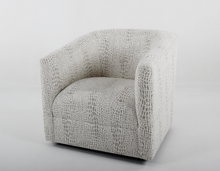Load image into Gallery viewer, Contemporary Swivel Chair, Robusta Snow
