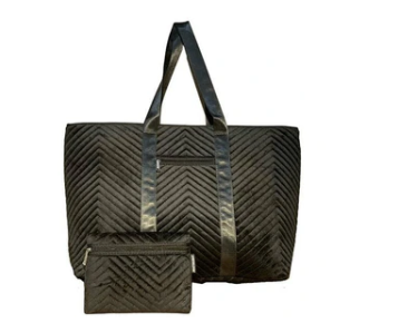 WS Weekender Bag- Black Velvet