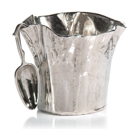 Aluminum Ice Bucket w/ Scoop